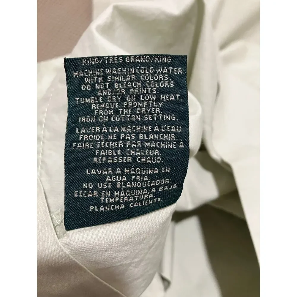 Ralph Lauren King Size Pillowcase 100% Cotton Green Bedding Home